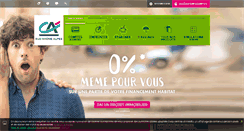 Desktop Screenshot of ca-sudrhonealpes.fr