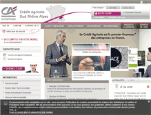 Tablet Screenshot of entreprises.ca-sudrhonealpes.fr